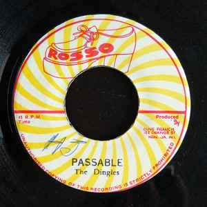 

7inch Record DINGLES - Passable NONE Rosso 1977 Jamaica Reggae, Ska & Dub Used