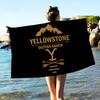 Yellowstone TV Show Microfiber Beach Towel Absorbent Quick Dry Soft Yoga Swimming Resort Mountain Climbing Towel