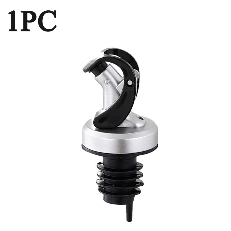 

Oil Bottle Stopper Cap Dispenser Sprayer Lock Wine Pourer Sauce Nozzle Liquor Leak-Proof Plug Bottle Stopper Home Kitchen Tool