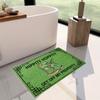 1 Piece of Floor Pattern Entrance Door Mat - Anti Slip and Machine Washable Suitable for Family Living Rooms and Bedrooms