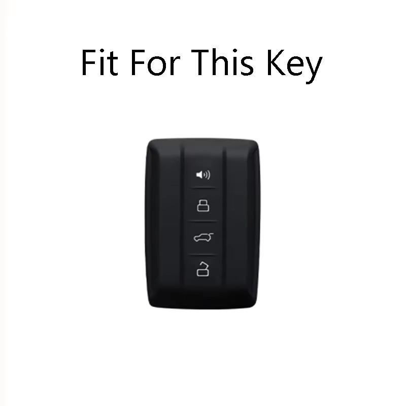 Interior Mouldings Car Key Case for Great Wall GWM WEY TANK 300 500 Tank300 Tank500 Remote Cover Bag Shell Keychain Holder Acces