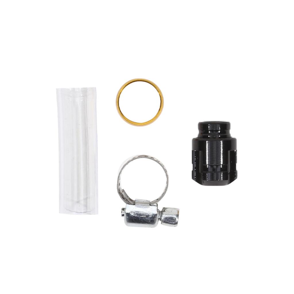 1 st Motorcykel Luftfilter Avtappningsslanghuvud Från CNC För Universella Motorcykeltillbehör Klicka T6-6061 Aluminiumplugg