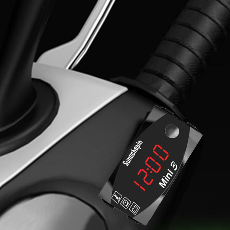 Buy Universal Multifunctional Motorcycle LED Digital Display Waterproof