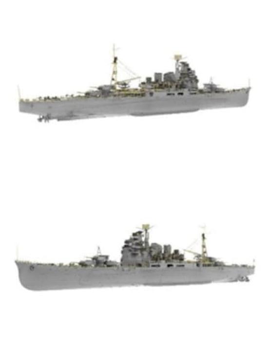 Berryfire Japanese Navy Heavy Cruiser Takao 1944 DX Version Plastic Model BELBV350904DX 1/350 (Ship)