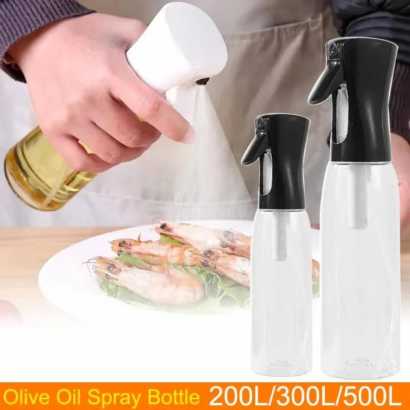 200/300/500ML Sprejová láhev na olej Kuchyňský nástroj Vaření Dávkovač olivového oleje Kemping BBQ Pečení Sprejovač octa sójové omáčky Nádoby
