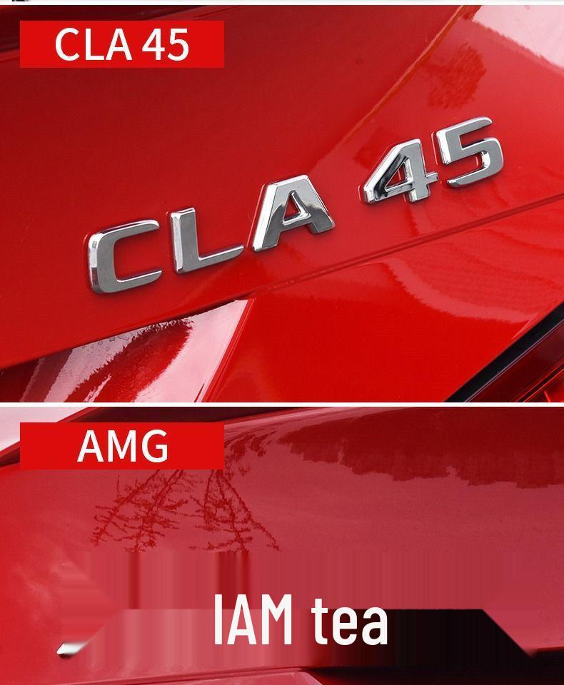 Mercedes CLA Car Emblem & Sticker Decoration for CLA260, CLA200, CLA45, CLA220, AMG.