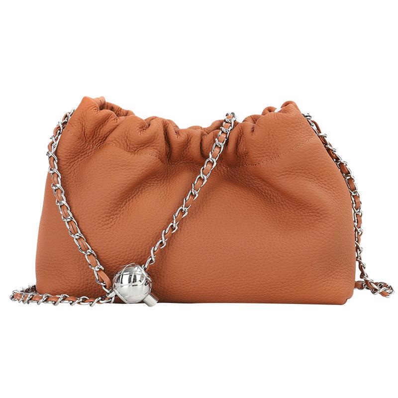 Women's Genuine Leather Cloud Crossbody & Shoulder Bag