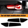 For Charger 2015-2025 Tail Light Sticker Waterproof Tint Film Adhesive Waterproof Decal Sticker For Decoration Auto