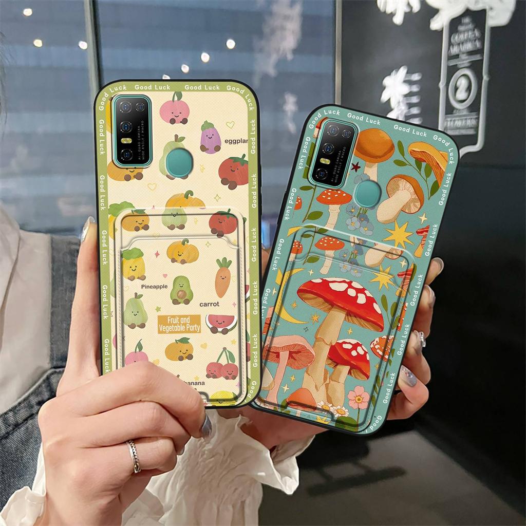 Back Cover Cover Phone Case For Doogee N30 Dirt-resistant Waterproof Soft Case Card Slot Shockproof Anti-knock Cartoon