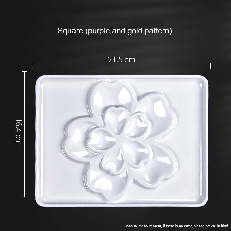 Bview Art 1pcs Palette for Painting, Daily Art Supplies for Art Students, Watercolor Paint Mixing Tray, Paint Palette