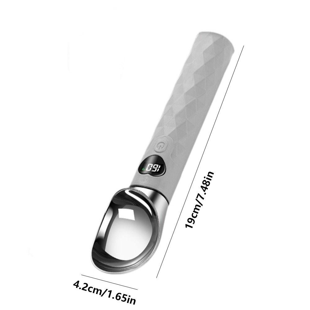 Waterproof Self Warming Dessert Gadget LED Display Ice Cream Dipper Hard Ice Cream