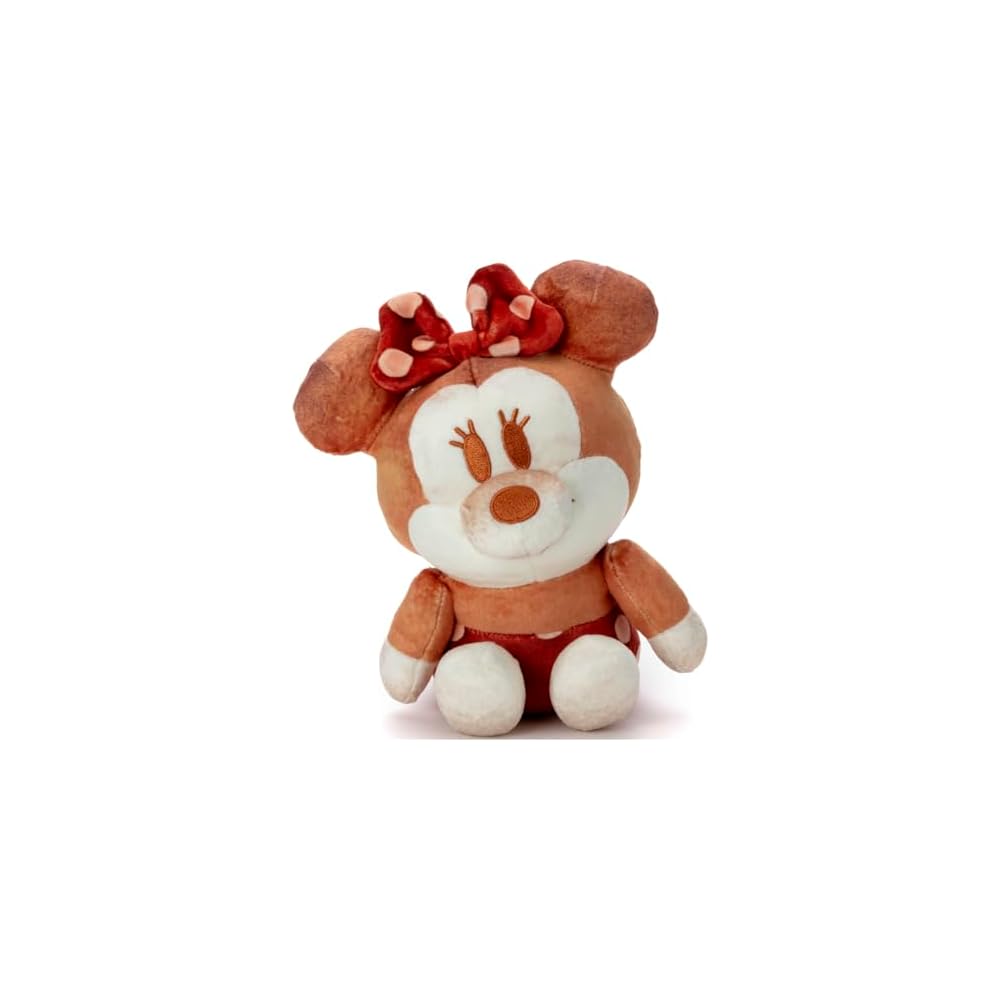 Disney NuiMoe Minnie Mouse Plush Toy 19cm Sitting Character Stuffed Animal