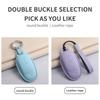 Pu Leather Car Key Case Cover For Lixiang L9 L8 L7 L6 Anti-Scratch Car Smart Remote Key Shell Protecter Decorative Accessories