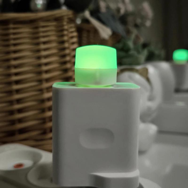 אור לילה LED צבעוני יצירתי, מנורת לילה ניידת USB, אידיאלי למסדרונות ולמדרגות