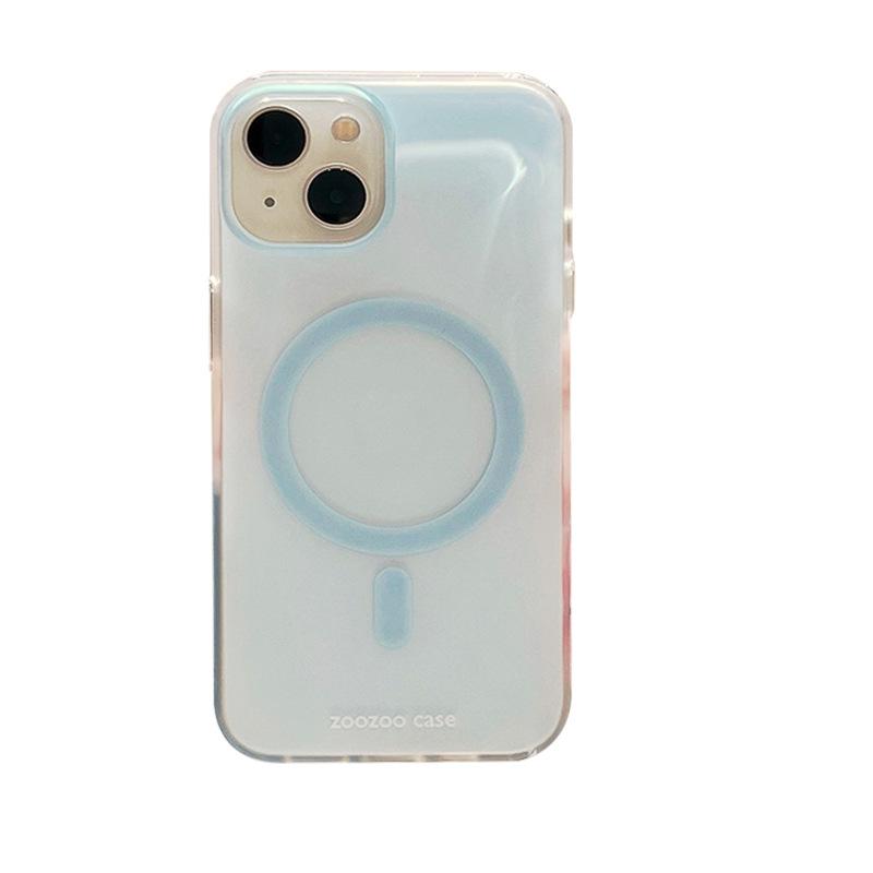 Ins Wind Macaron Potrivit pentru Apple 15 Husa pentru telefon mobil Ventire magnetica IPhone14 Candy Color 16Promax Husa tare 13