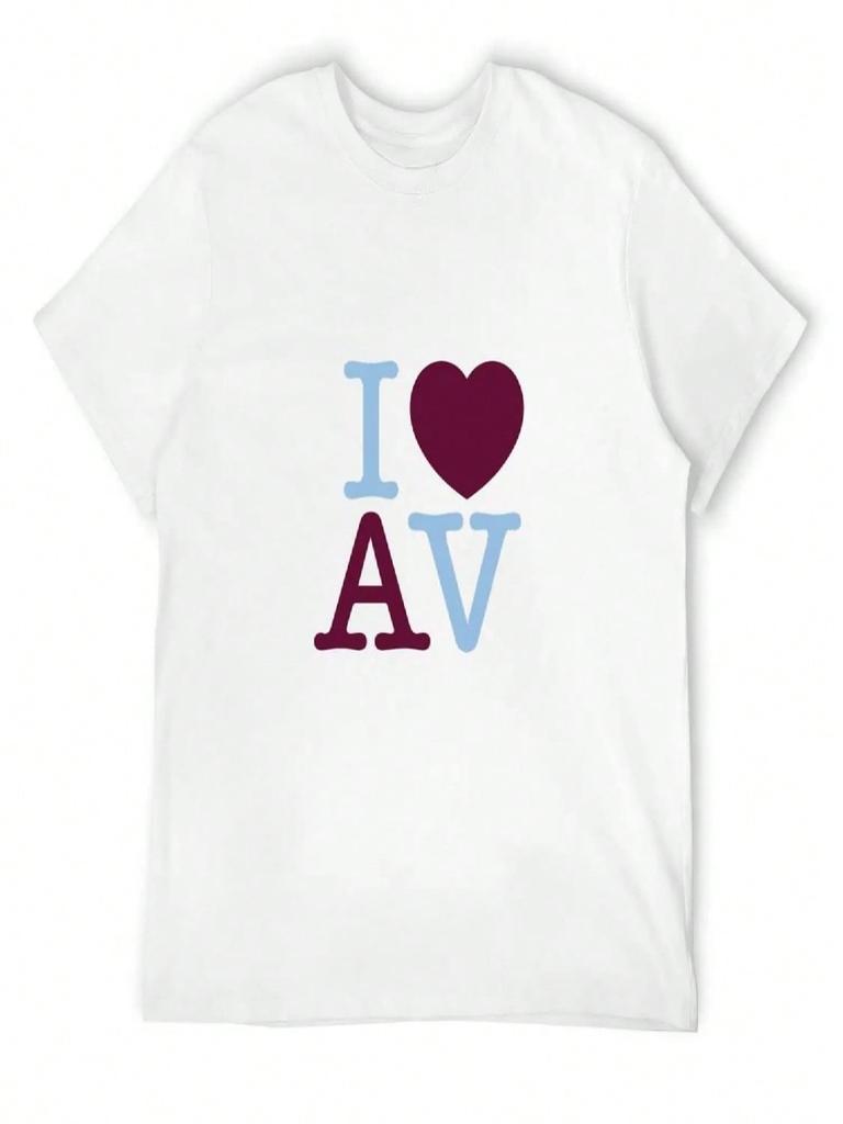 Aston Villa T-Shirt Tees Plus Sizes unisexs T Shirts Casual Stylish