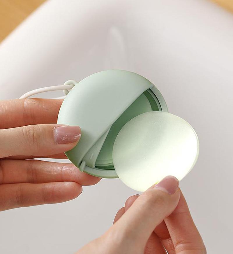 1 Box Roll Box Travel Mini Portable Soap Tablets Convenient Disposable Soap Paper Tool 1 Box Outdoor Essentials