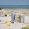 Waterproof Design Transparent Beach Bag Transparent PVC Storage Bag  Fitness Swimming