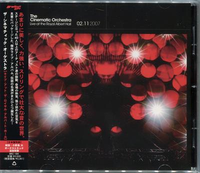 CD CINEMATIC ORCHESTRA  Live At The Royal Albert Hall 02.11 BRC189 Beat Records 2008 Japan ObiDance  Electronica Used