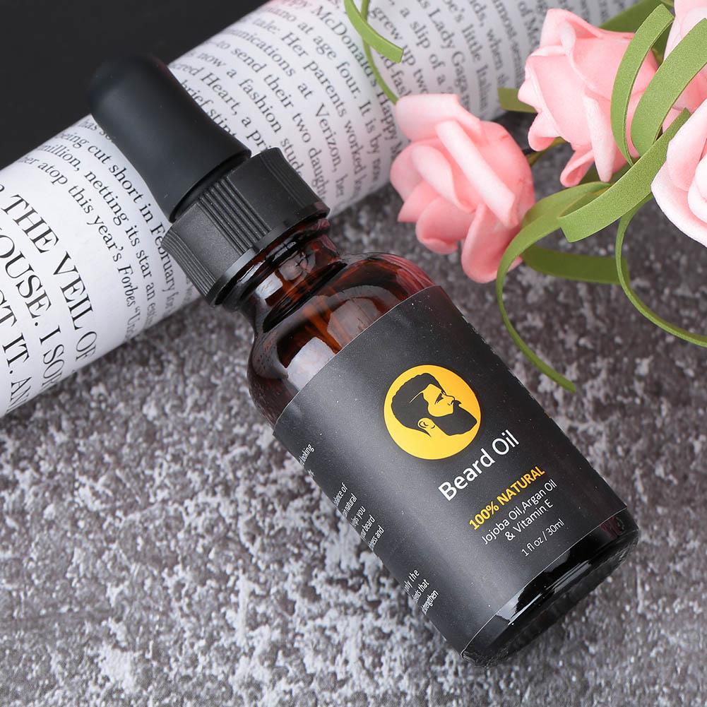 30ml Men Nourishing Beard Oil Beard Growth Soft Moisturizing Beard Care Oil(30ml )