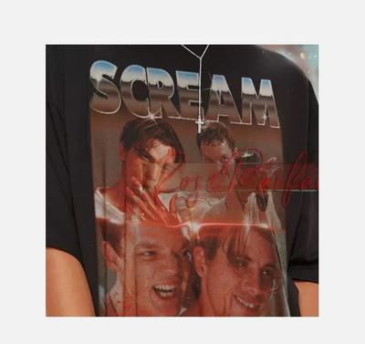SCREAM Stu Macher Billy Loomis, SCREAM Vintage T-shirt - Scream Bootleg Tees Unisex T-Shirt