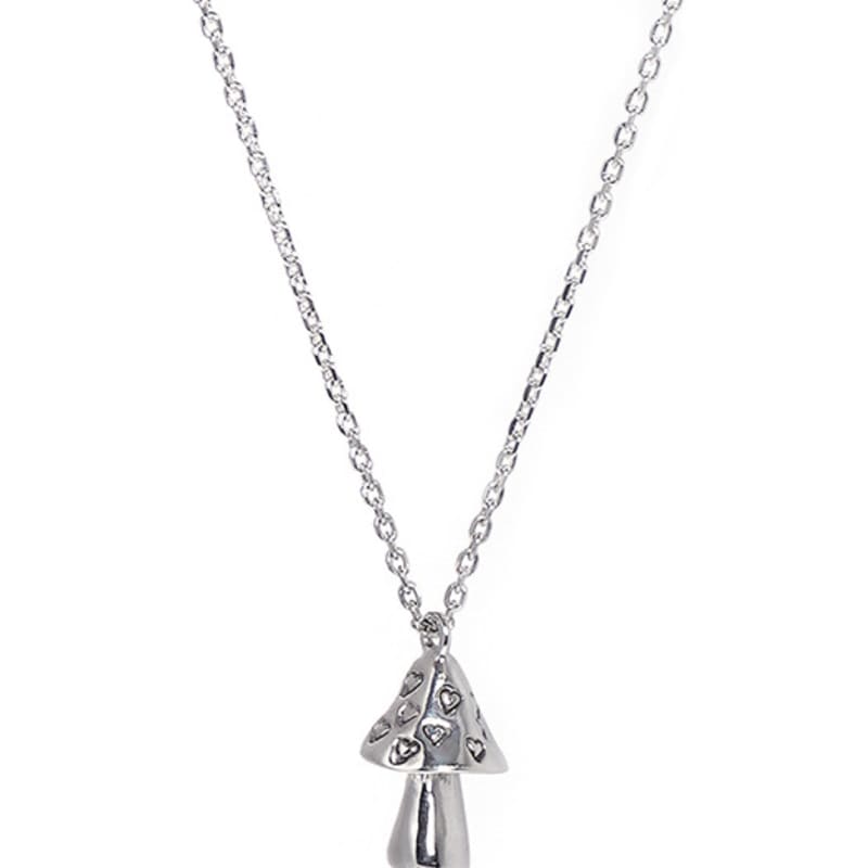 reinheart Heart mushroom necklace