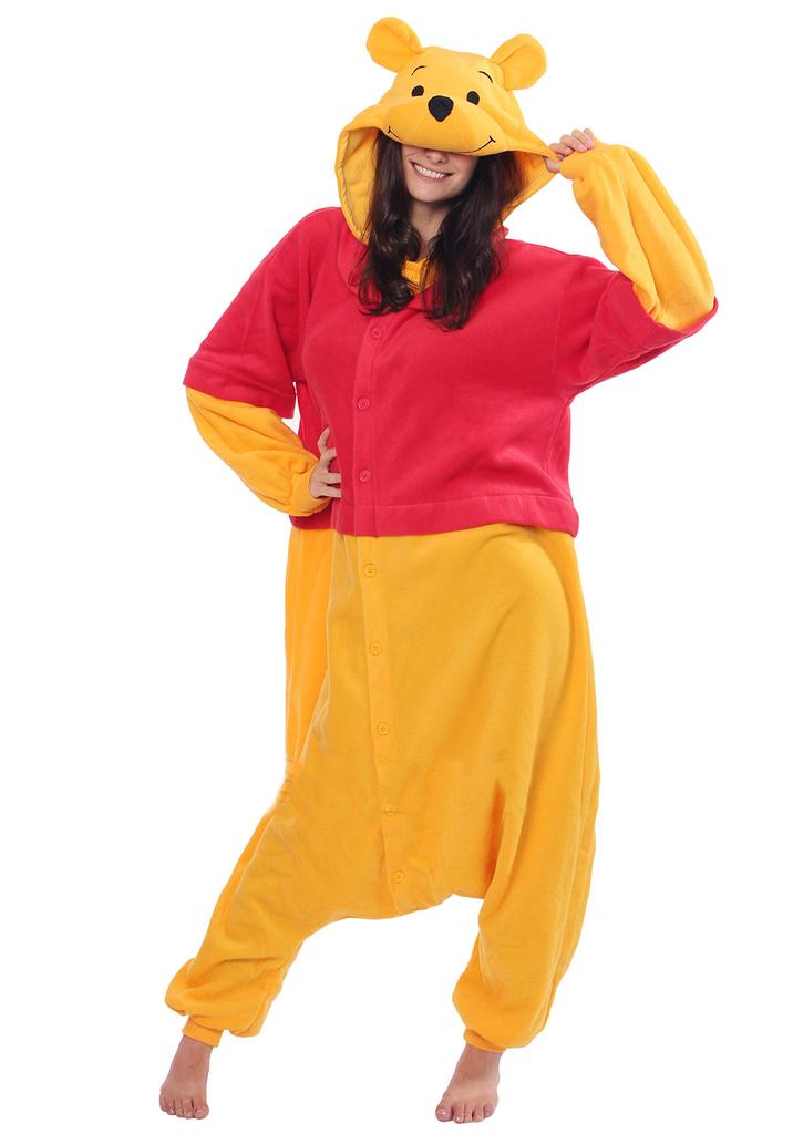 Fleece Kigurumi Winnie the One Size Fits All [Sazac] Pooh, RBJ-039