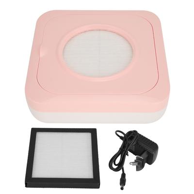 80W Nageldammsamlare Kraftfull Sugning Nageldammsugare Med Filter (100-240V)US-kontakt