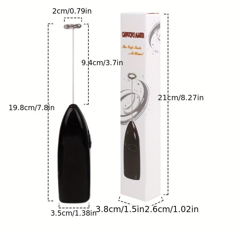 Handheld Electric Egg Beater Mini Battery Powered Milk Frother Coffee Drink Mixer Milk Foamer Kitchen Tools