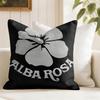 Fashion AALBA RROSA Cushion Cover Eco Linen Pillow Case DoubleSided Print Breathable Durable Zipper Home Decor Gift