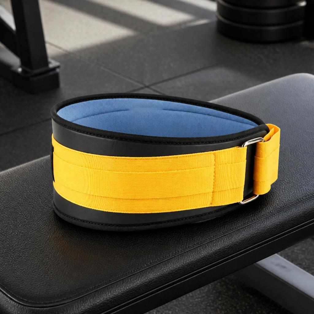 Adjustable Compression Waist Belt Long-Lasting for Weightlifters, Powerlifters