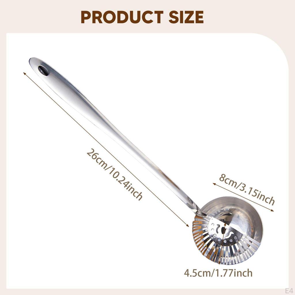Mestolo da Zuppa Pentola Colino Cucchiaio Utensile da Cucina Schiumarola da Cucina Scolapasta per Negozio Ristorante