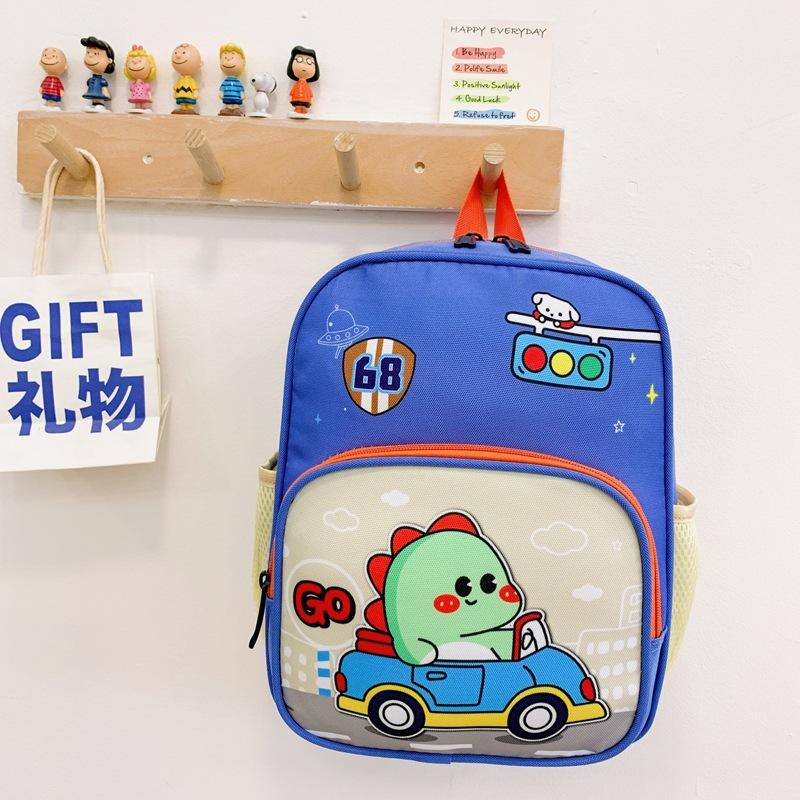 Cute Pony Boys And Girls Backpack Cute Cartoon Kindergarten Baby Small Backpack Printed Children'S Bag