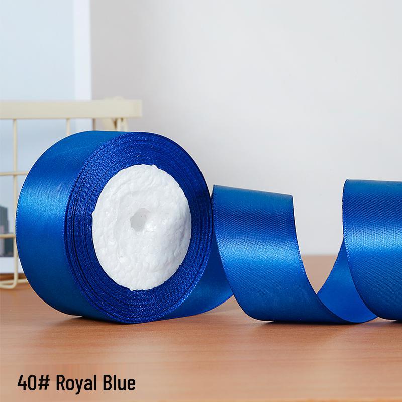 Cinta de Rosa de Seda Hecha a Mano de 4 cm para Envolver Regalos y Joyería DIY