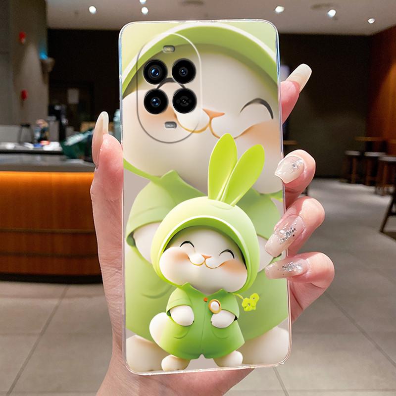 Casing For Huawei Nova 13 Pro Luxury Cute Cool Dragon Flower Pattern Soft silicone Phone Case Back Cover Transparent TPU Shell