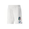 Solid Color Logo Embroidered Micro Badge Sports Straight Leg Football Shorts Italy Team Men Shorts White 765668-08