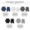 Mirror You Men's T-shirt and Sarouel Pants Set, 3/4 Length, Moisture-Wicking, Breathable, Casual, Solid Color, Plus Sizes, Loungewear
