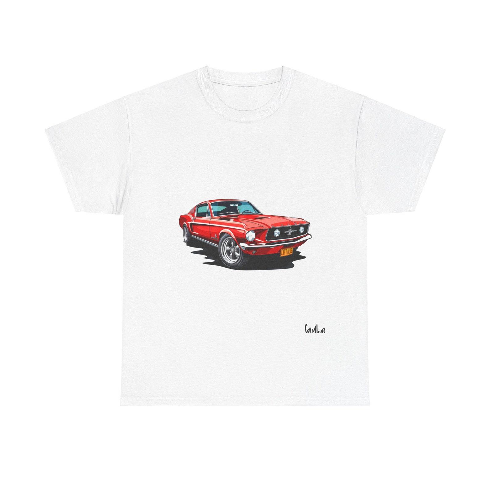 Mustang Unisex Heavy Cotton Tee 3XL