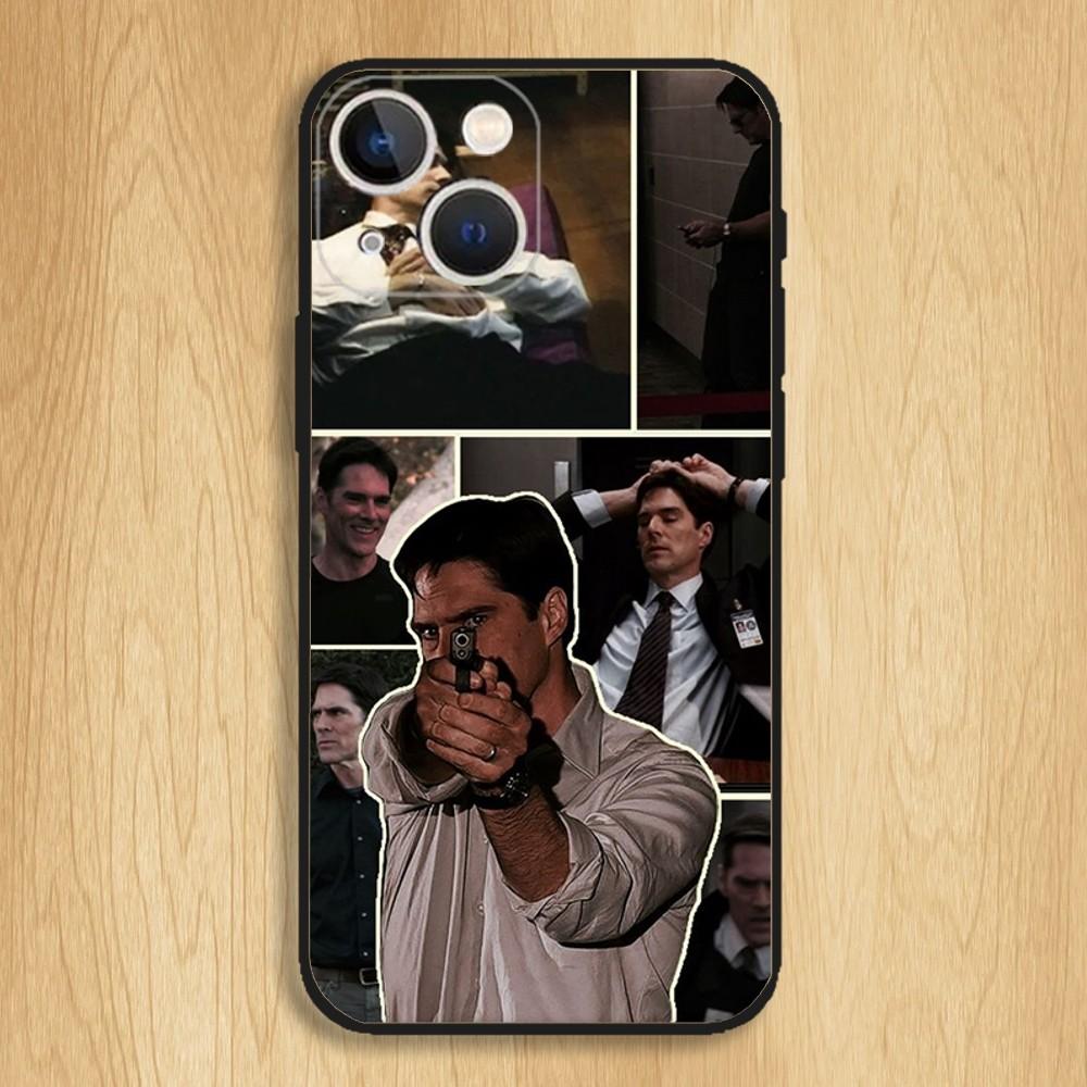 TV C-Criminal M-Minds Handyhülle Für iPhone15,14,13,12,11,Pro,Max,Plus,Mini,X,XS,XR,8,7,6,S,Plus,SE Weiche Schwarze Hülle
