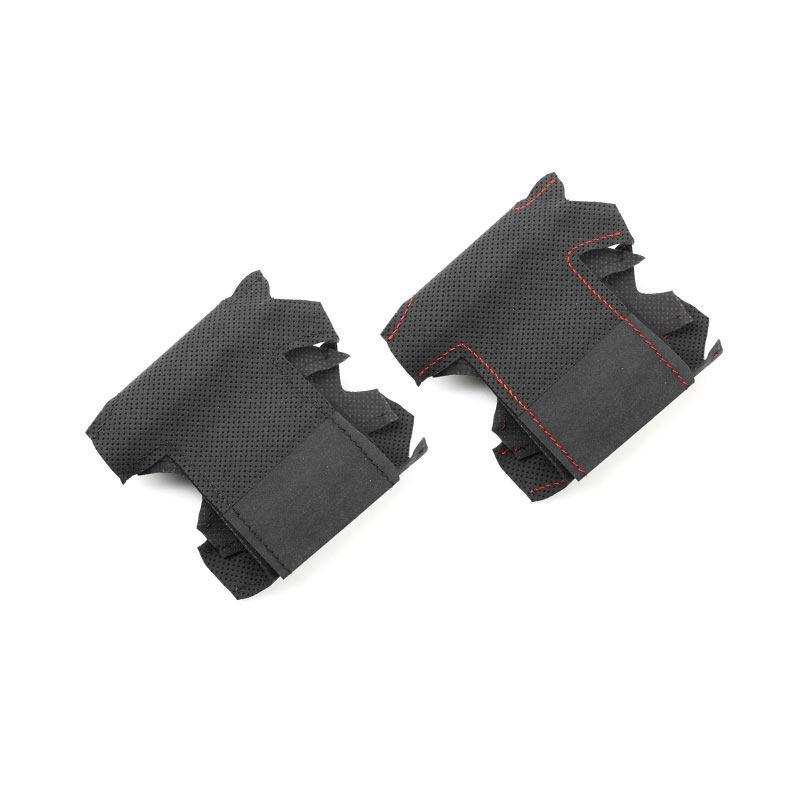Car Inner Accessories For Toyota FJ Cruiser 2007 2008 2009 2010 2011 2012 - Microfiber leather Steering Wheel Cover Trim