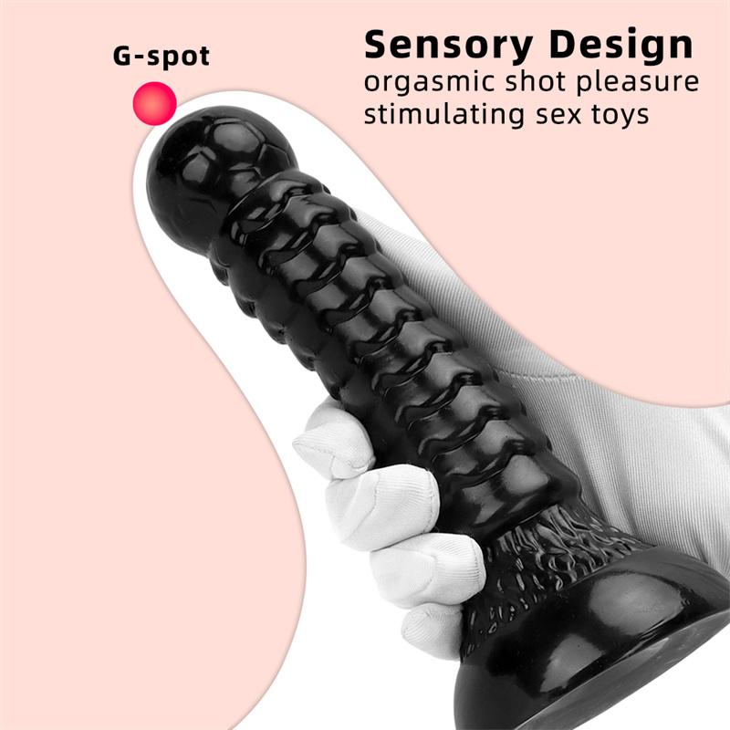 Female Simulation Masturbator Eggless Penis Private Stick Thrusting Soft Rear Anal Plug Erotic Products