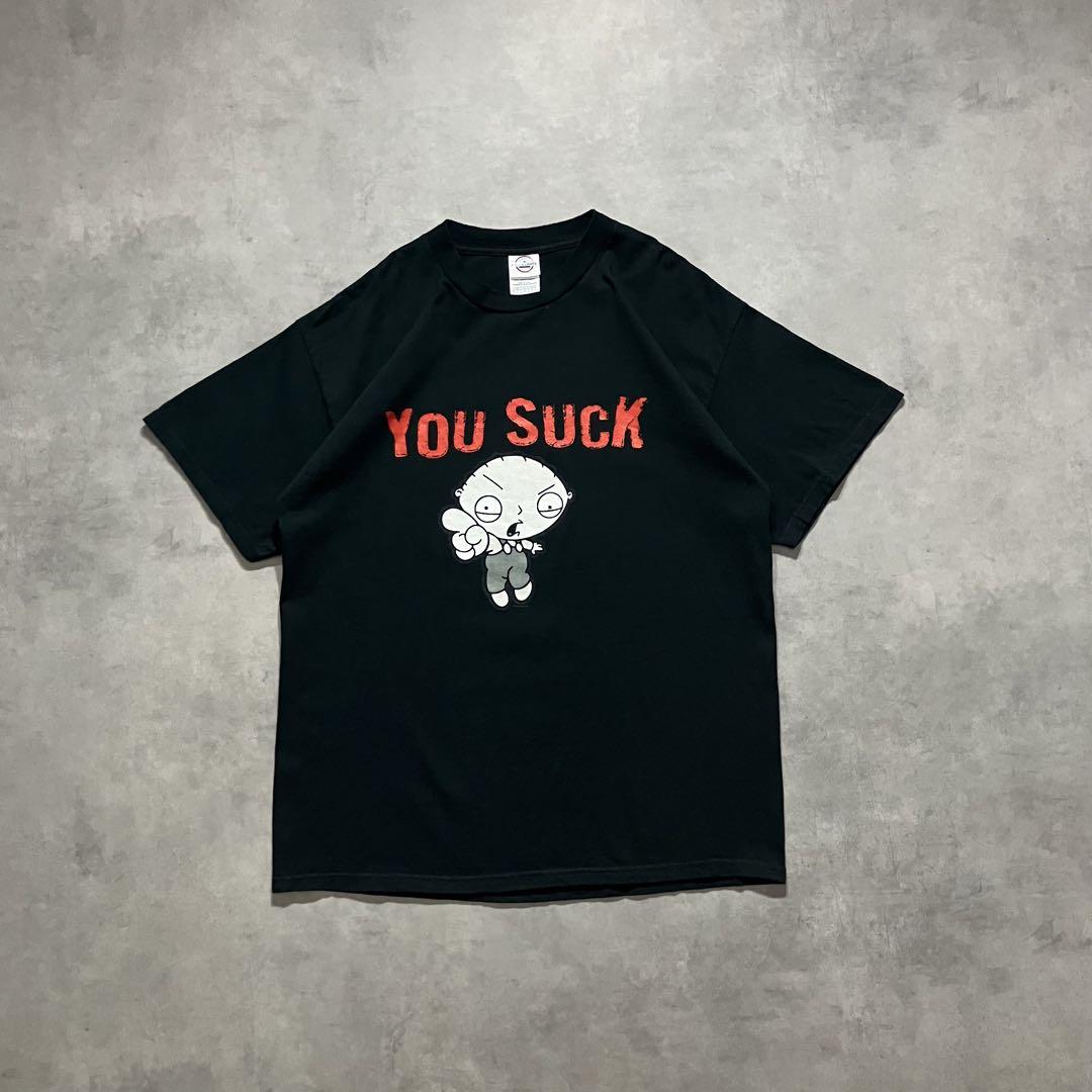 [USED] Vintage 00s FAMILY GUY anime gag t-shirt, vintage clothing