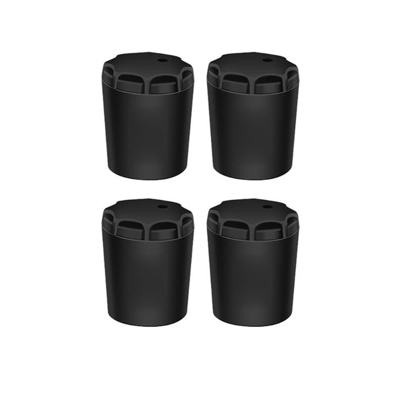 4pc Silicone Fishing Rod End Protector Caps Fishing Rod Tail Protector Butt Cushion Universal Handle End Protective Cover