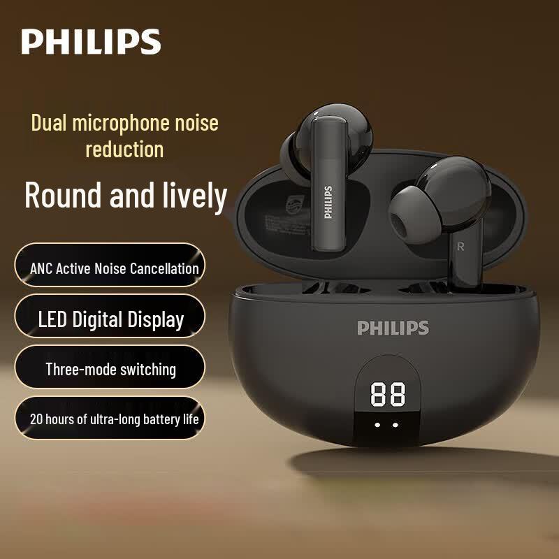 Philips TAT3559 True Wireless Noise-Cancelling Sport Earbuds