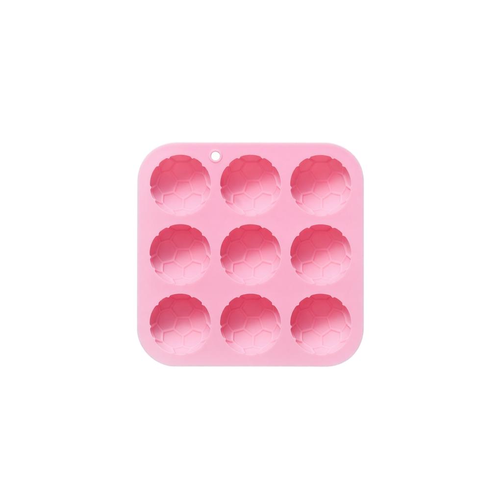 Silicone Chocolate for Football Candy Making, 9 Cavities for DIY Baking and Decor