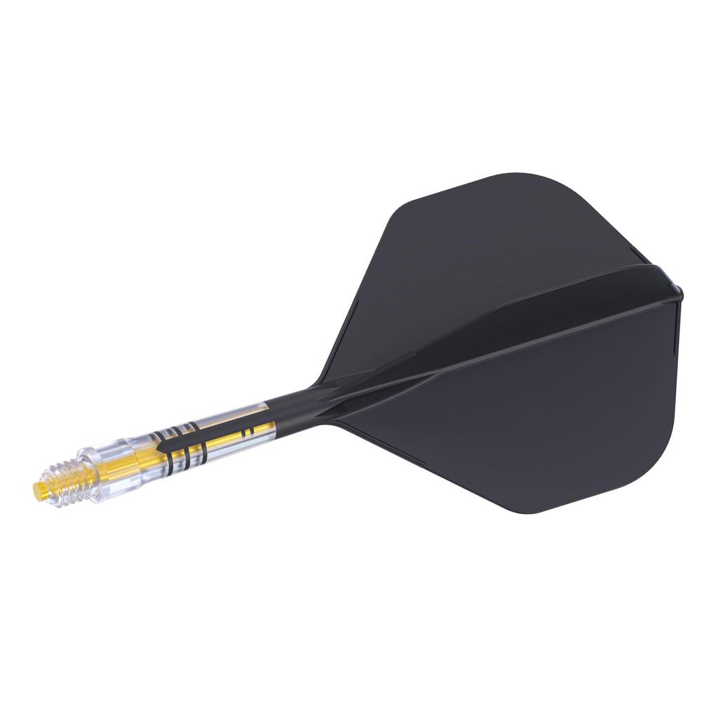 CUESOUL Integrated Dart Flights Rost AK57 T19 Carbon Fiber Shaft Big Standard Shape 3 Sets CS-AK57DB1-2