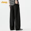 Jeep Men's Ice Silk Loose Straight Workwear Pants