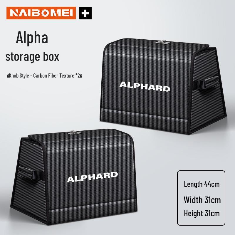 Toyota Alphard Trunk Organizer and Storage Box