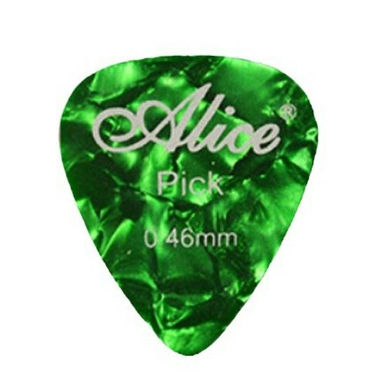 Alice Celluloid Guitar Picks, 100-Pack, 0.46mm-0.96mm