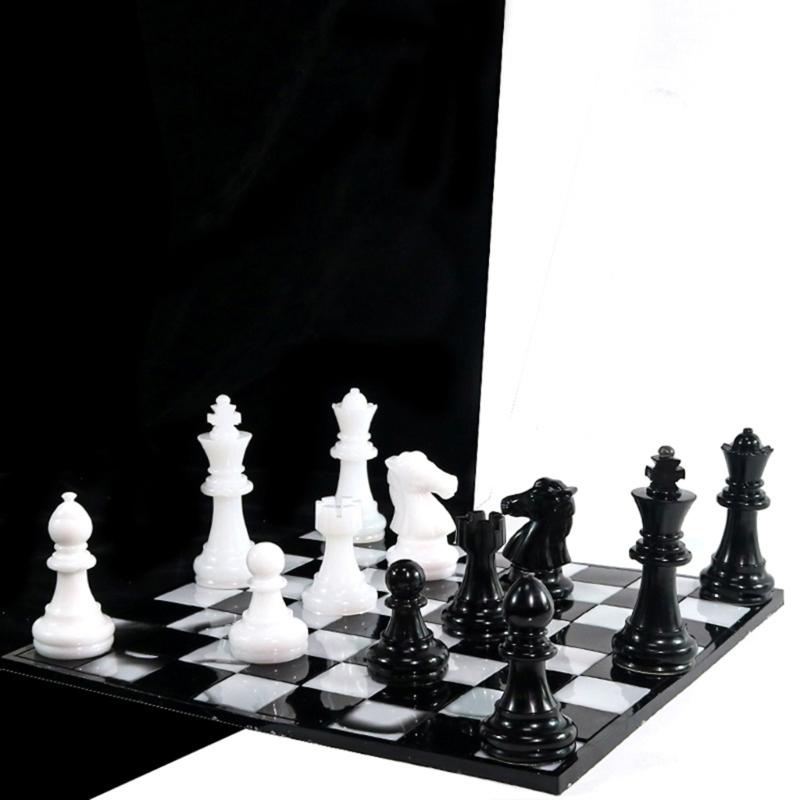 Chess Sets Resin Silicone Molds Board Game Moulds Large Chess Mold Chess Piece Mould Silicone Material for Epoxy Resin